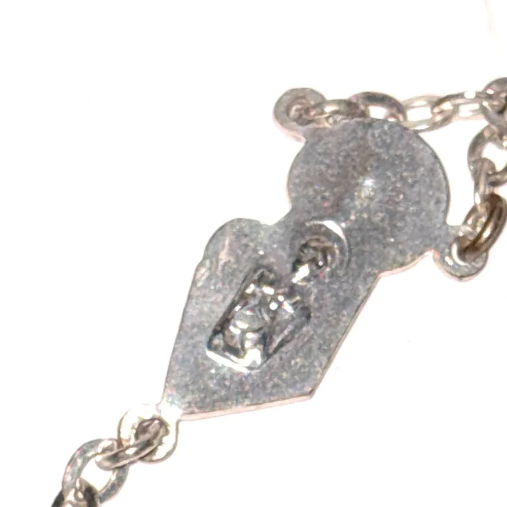 Purple Amethyst Faceted Glass Bead Rosary Silver Tone Crucifix Virgin Mary 18.5
